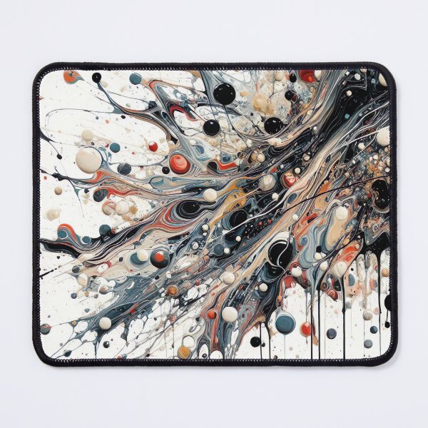Item preview, "Vibrant Abstraction: Liquid Splashes and Drip Technique Mastery" designed and sold by Huycao211.