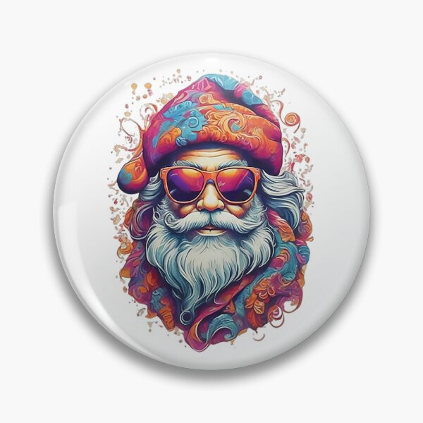 Item preview, Psychedelic Santa designed and sold by likbatonboot.