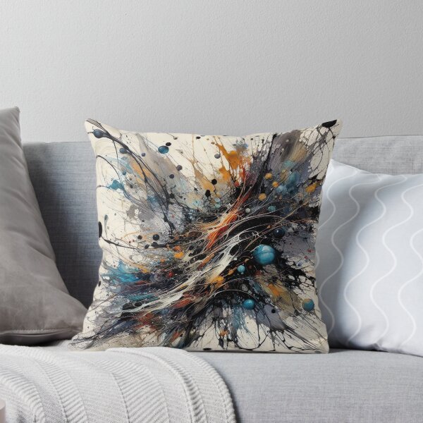 Item preview, "Vibrant Abstraction: Liquid Splashes and Drip Technique Mastery" designed and sold by Huycao211.