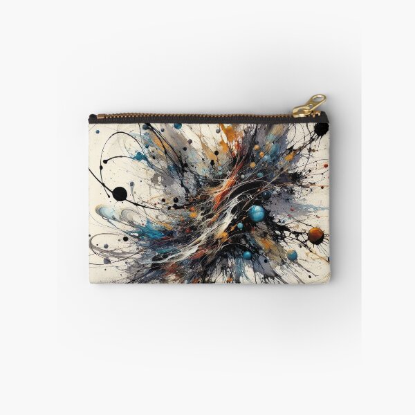 Item preview, "Vibrant Abstraction: Liquid Splashes and Drip Technique Mastery" designed and sold by Huycao211.