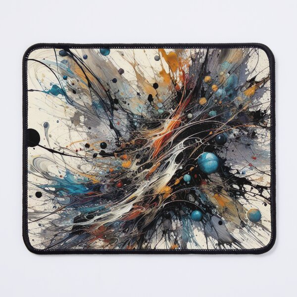 Item preview, "Vibrant Abstraction: Liquid Splashes and Drip Technique Mastery" designed and sold by Huycao211.