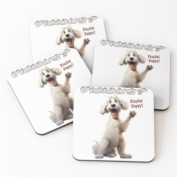 Item preview, Vicious?-Playful Puppy! designed and sold by The Imagination Source™.