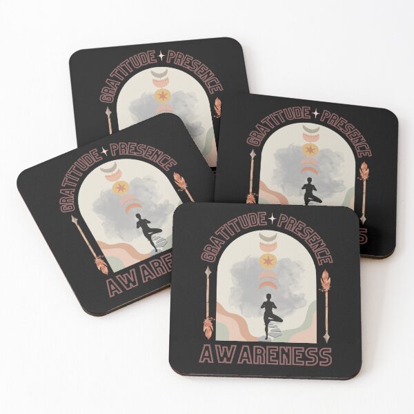 Item preview, Gratitude Presence and Awareness Yoga Meditation  designed and sold by DeeMiloCreative.