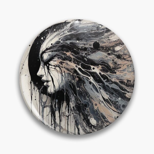 Item preview, "Vibrant Abstraction: Liquid Splashes and Drip Technique Mastery" designed and sold by Huycao211.