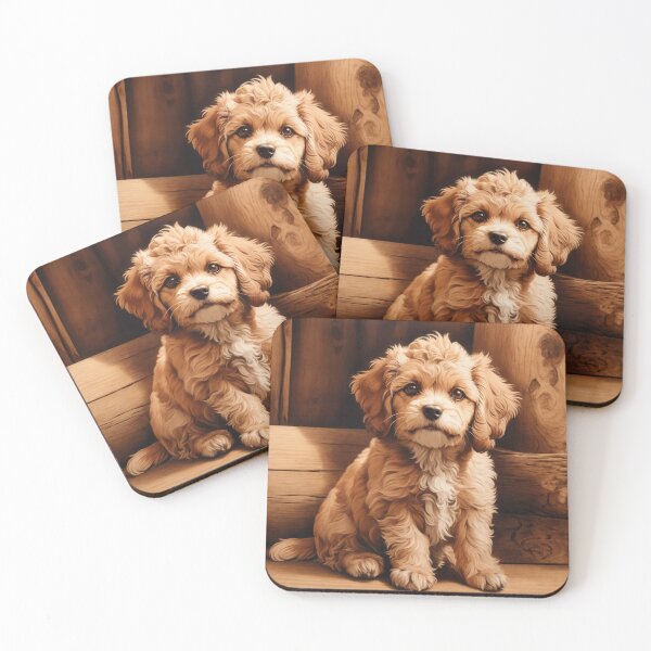 Item preview, Cavapoo: The Radiant Joy of Wood (Pyro Pets Art - 132) designed and sold by pyropetsart.