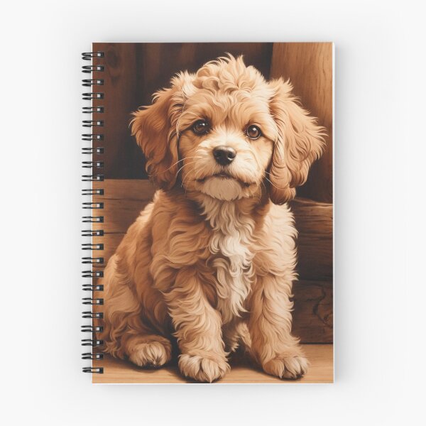 Item preview, Cavapoo: The Radiant Joy of Wood (Pyro Pets Art - 132) designed and sold by pyropetsart.