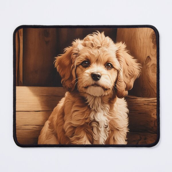 Item preview, Cavapoo: The Radiant Joy of Wood (Pyro Pets Art - 132) designed and sold by pyropetsart.