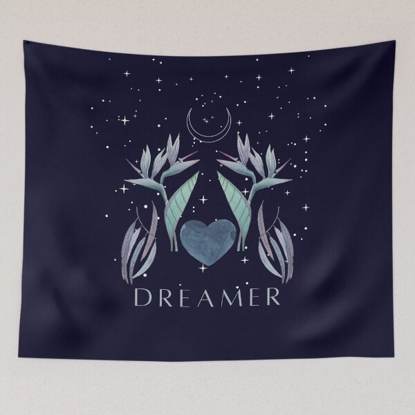Item preview, Dreamer Strelitzia & Willow designed and sold by Waterwillow Art.