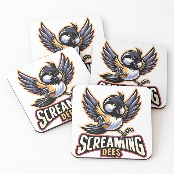 Item preview, Majestic Screaming Dees - Fierce and Fearless Emblem designed and sold by MeToddScott.