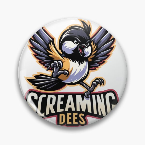 Item preview, Majestic Screaming Dees - Fierce and Fearless Emblem designed and sold by MeToddScott.