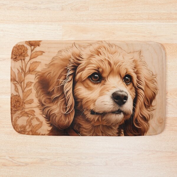 Item preview, Cavapoo: The Radiant Joy of Wood (Pyro Pets Art - 133) designed and sold by pyropetsart.