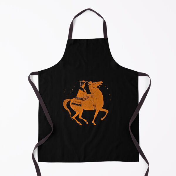 Item preview, Greek Attic Vase of Horse and Rider designed and sold by WillowNox7.