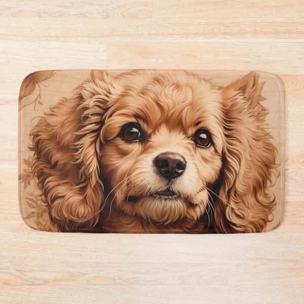 Item preview, Cavapoo: The Radiant Joy of Wood (Pyro Pets Art - 135) designed and sold by pyropetsart.