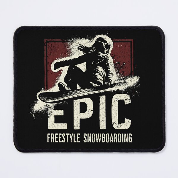 Item preview, Freestyle Snowboarding - Winter Vacation Snow Sports Epic designed and sold by Urban-Alien.