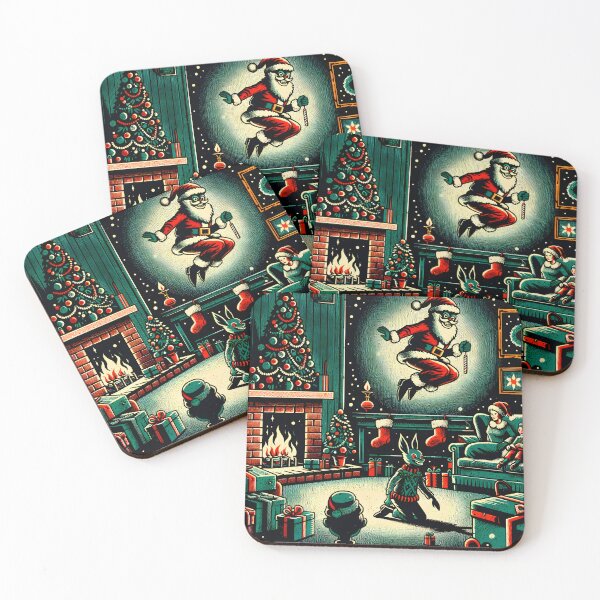 Item preview, Eerie Yuletide Eve: A Retro Holiday Anomaly designed and sold by DeadForLife.