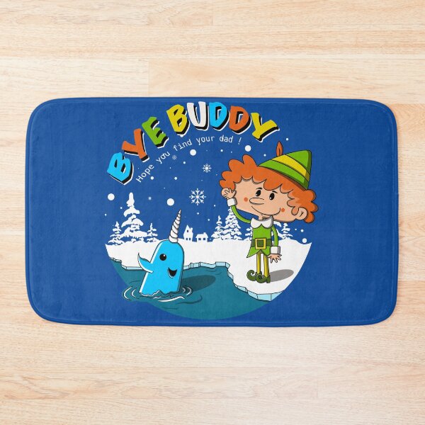 Item preview, Elf Bye Buddy Narwhal designed and sold by ThinGraff Design.
