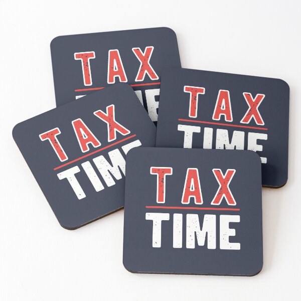 Item preview, Tax Time Red Slogan designed and sold by SweetClicks123.