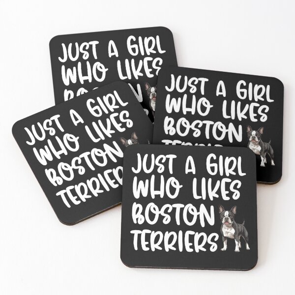 Item preview, Just A Girl Who Likes Boston Terriers designed and sold by TheAnimalZ00.