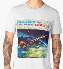 Tunes Of The Fantastic 50s, plane, airplane, space Men's Premium T-Shirt