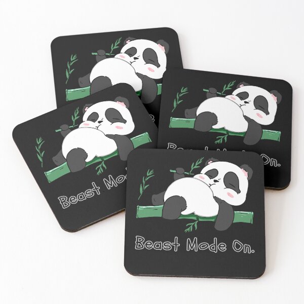 Item preview, Beast Mode On, The Giant Panda is a symbolic animal of China.  Because it is found only in the black forests of Sichuan Province. designed and sold by attakorn.