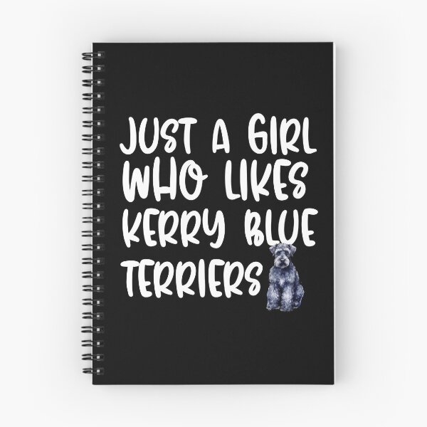 Item preview, Just A Girl Who Likes Kerry Blue Terriers designed and sold by TheAnimalZ00.