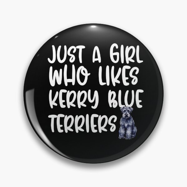 Item preview, Just A Girl Who Likes Kerry Blue Terriers designed and sold by TheAnimalZ00.