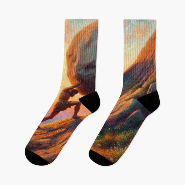 Item preview, The Eternal Struggle of Sisyphus designed and sold by ClassicRetroism.