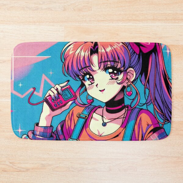 Item preview, Cute Kawaii 90s Retro Anime Girl  designed and sold by Kurnazum.