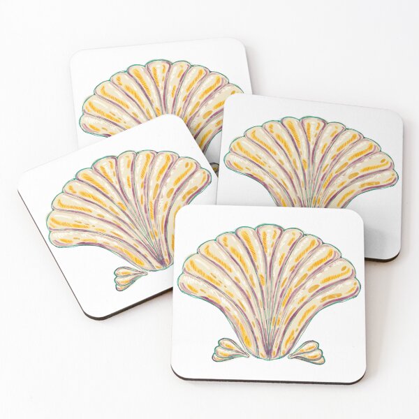 Item preview, Colorful Watercolor Seashell designed and sold by GraceMakes03.