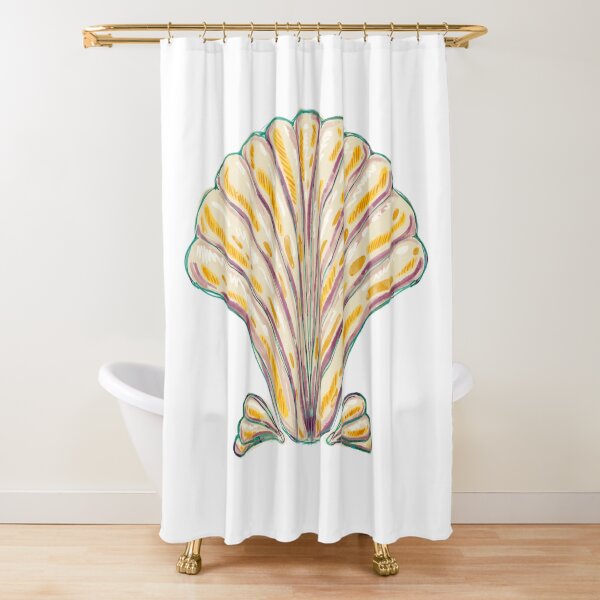 Item preview, Colorful Watercolor Seashell designed and sold by GraceMakes03.