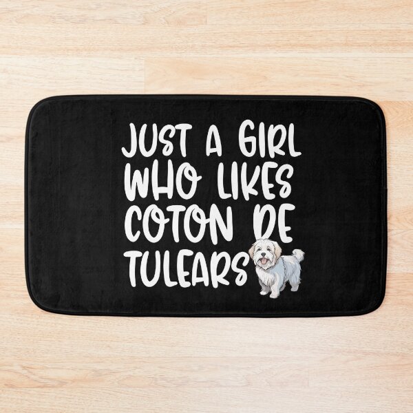 Item preview, Just A Girl Who Likes Coton De Tulears designed and sold by TheAnimalZ00.