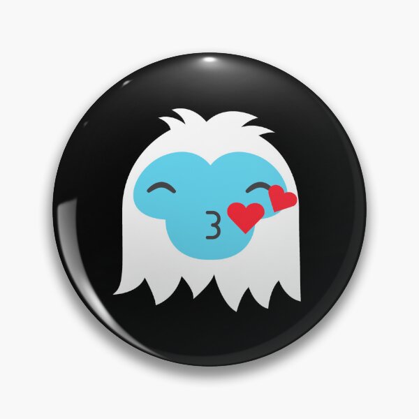 Item preview, Blowing Kisses Abominable Snowman Emoticon Gear designed and sold by DynamicDesign.