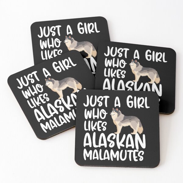 Item preview, Just A Girl Who Likes Alaskan Malamutes designed and sold by TheAnimalZ00.