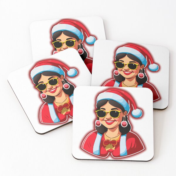 Item preview, Mrs. Claus wearing glasses designed and sold by Oncosmosstore.