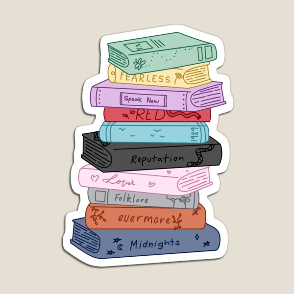 Vista previa del artículo con la obra «libros eras», diseñado y vendido por cranberryrose22.