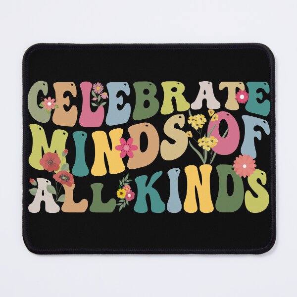 Item preview, Celebrate Minds Of All Kinds Neurodiversity Autism designed and sold by zarouky.