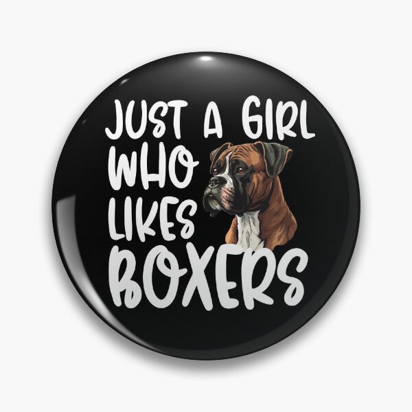 Item preview, Just A Girl Who Likes Boxers designed and sold by TheAnimalZ00.