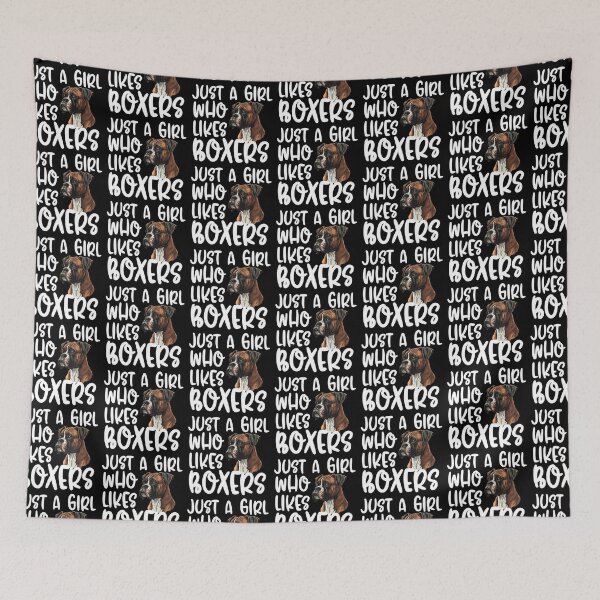 Item preview, Just A Girl Who Likes Boxers designed and sold by TheAnimalZ00.
