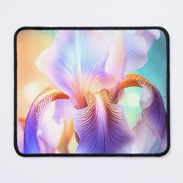 Item preview, Glowing Irises designed and sold by Art by Lilia.