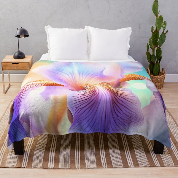 Item preview, Glowing Irises designed and sold by Art by Lilia.