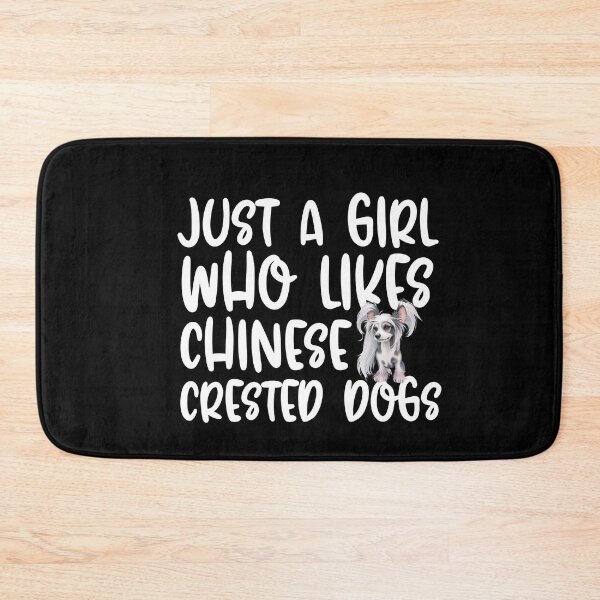 Item preview, Just A Girl Who Likes Chinese Crested Dogs designed and sold by TheAnimalZ00.