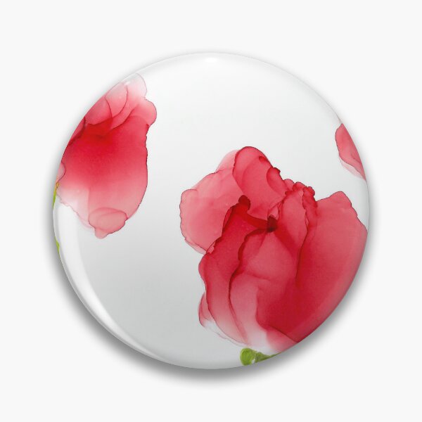 Item preview, Red flowers designed and sold by Baiadesigns.