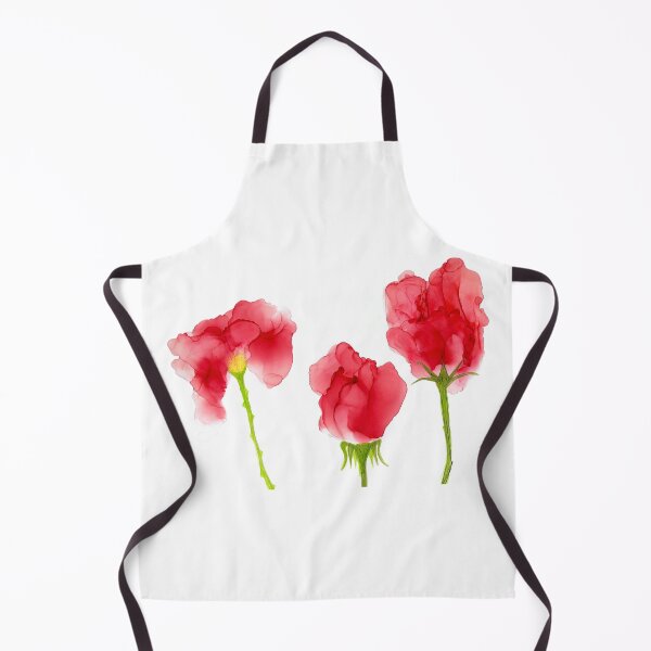 Item preview, Red flowers designed and sold by Baiadesigns.