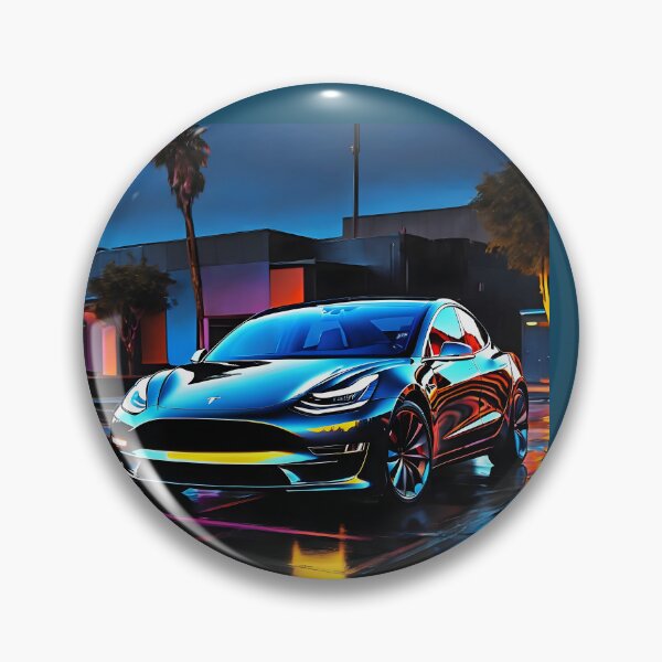 Item preview, Tesla Model 3 in Black and Blue designed and sold by Dan Farsaci.