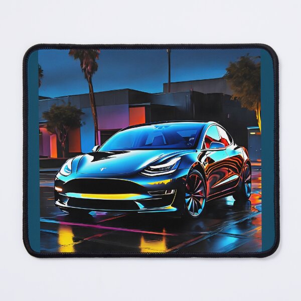 Item preview, Tesla Model 3 in Black and Blue designed and sold by Dan Farsaci.