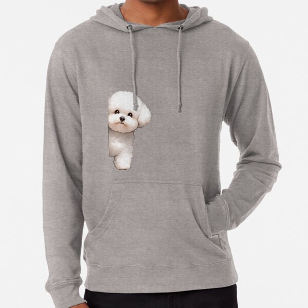 Item preview, Peeking Bichon Frise - Black designed and sold by FoxfireStardust.