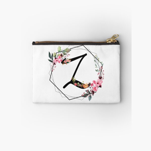 Item preview, Z monogram flowers, watercolor designed and sold by OmikronStore.