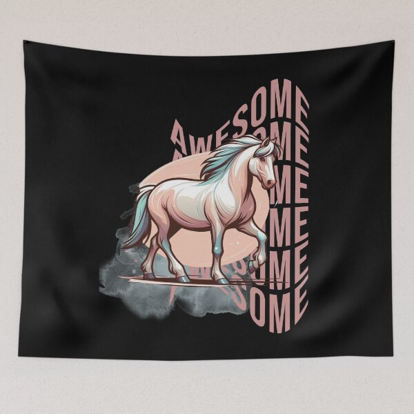Item preview, Awesome horse - horse lover - gift designed and sold by Alkymias.
