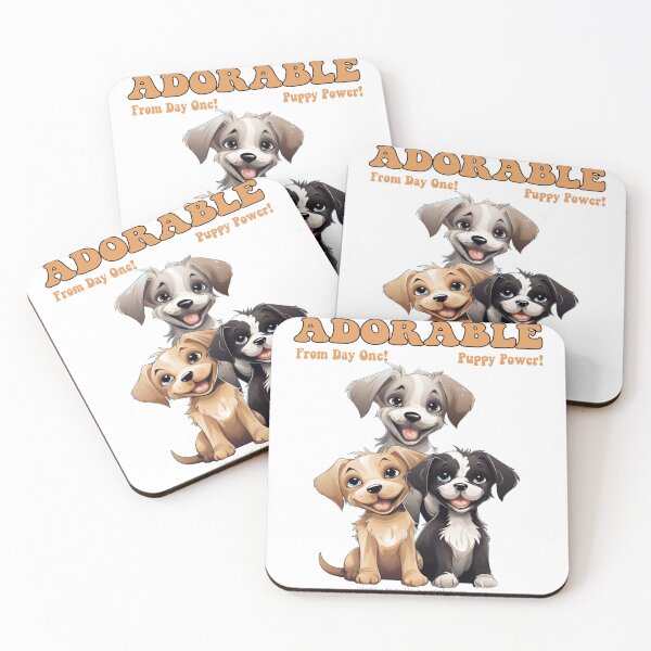 Item preview, ADORABLE From Day One Puppy Power! designed and sold by The Imagination Source™.