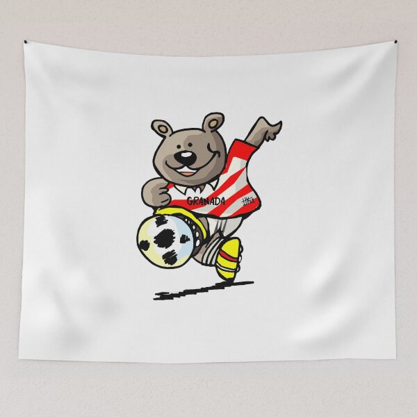 Item preview, GRANADA FOOTBALL BEAR designed and sold by camyss23.